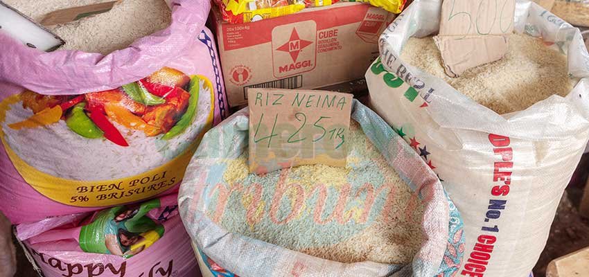 Ces prix du riz à la spéculation dans la ville de Yaoundé